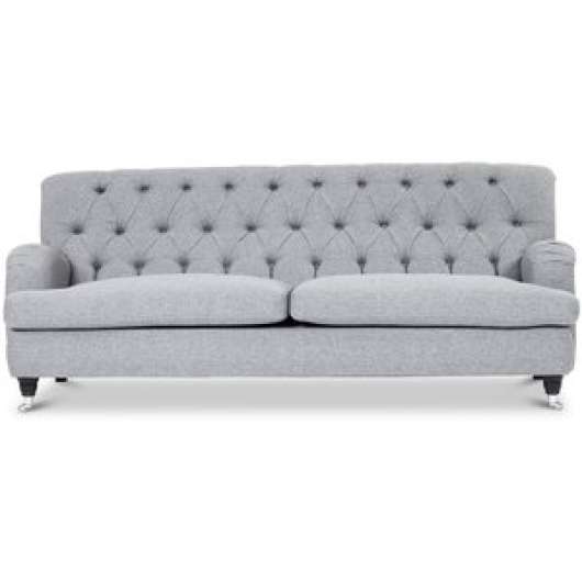 Howard Barkley rak 4-sits soffa - Inari 22 - Beige, Kallskum WE30 med silikonfibrer - Howardsoffor, Soffor