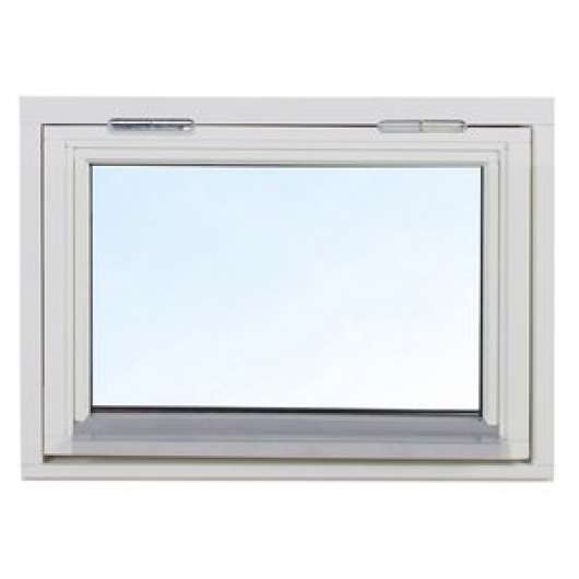 2-glas överkantshängt träfönster - 1-Luft - Klarglas