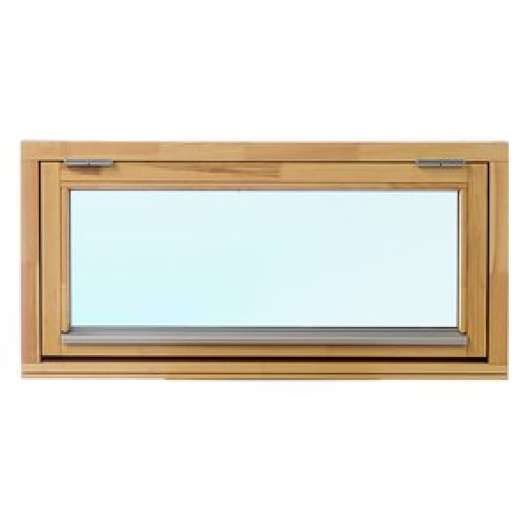 2-glasfönster Trä överkantshängt utåtgående - Grundbehandlat - U-värde 1.3 - Klarglas
