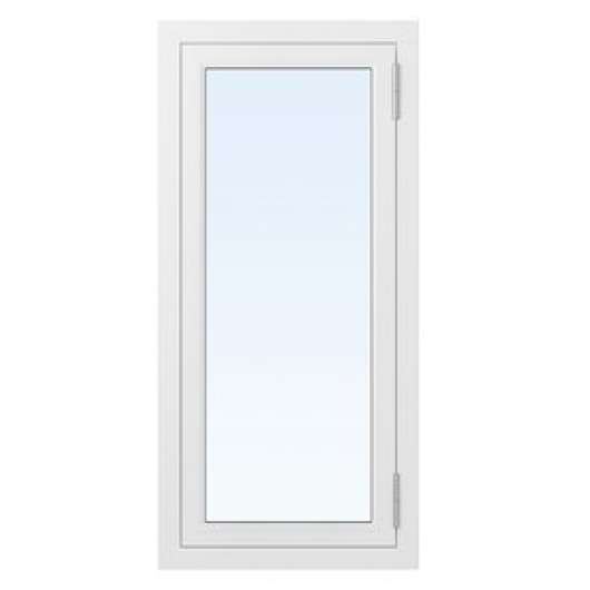 2-glasfönster Trä utåtgående - 1-Luft - Vit - Klarglas, 4x4