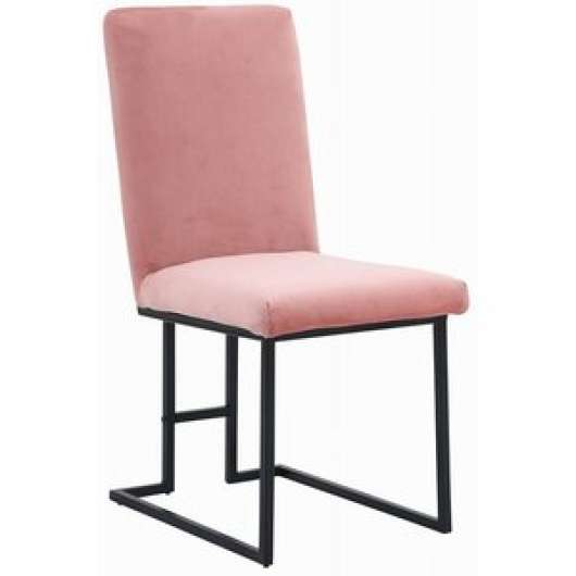 2 st Above stol - Rosa sammet - Klädda & stoppade stolar, Matstolar & Köksstolar, Stolar
