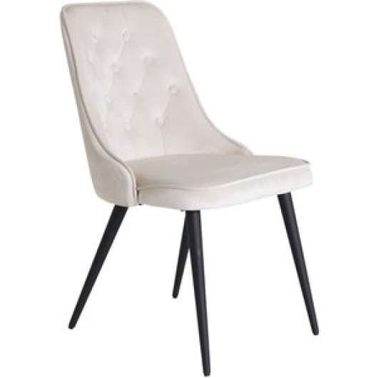 2 st Alice Deluxe matstol /beige sammet - Klädda & stoppade stolar