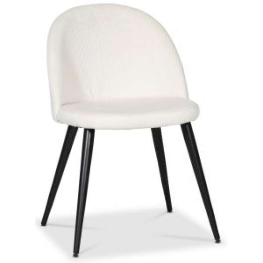 2 st Alice matstol beige manchester + Möbelvårdskit för textilier - Klädda & stoppade stolar