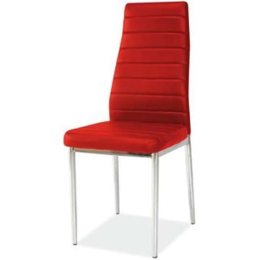 2 st Camarillo matstol - Röd - Konstläderklädda stolar, Matstolar & Köksstolar, Stolar