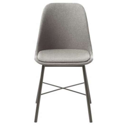 2 st Cara stol i grått tyg - Klädda & stoppade stolar