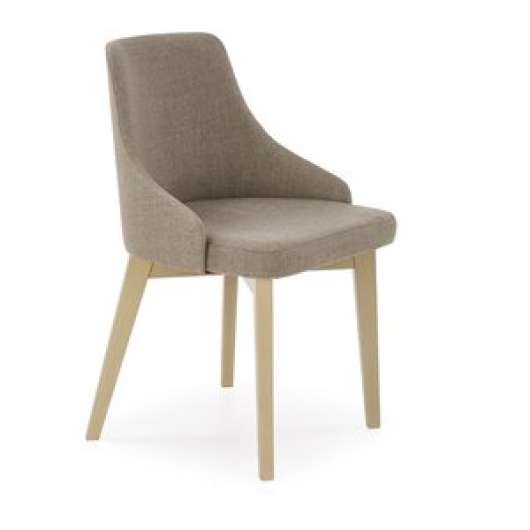 2 st Catrin matstol - Sonoma ek/beige - Klädda & stoppade stolar