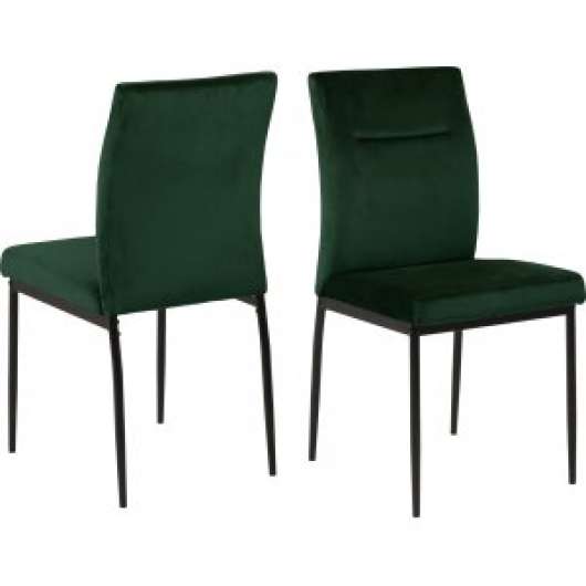 2 st Demi matstol - Grön - Klädda & stoppade stolar