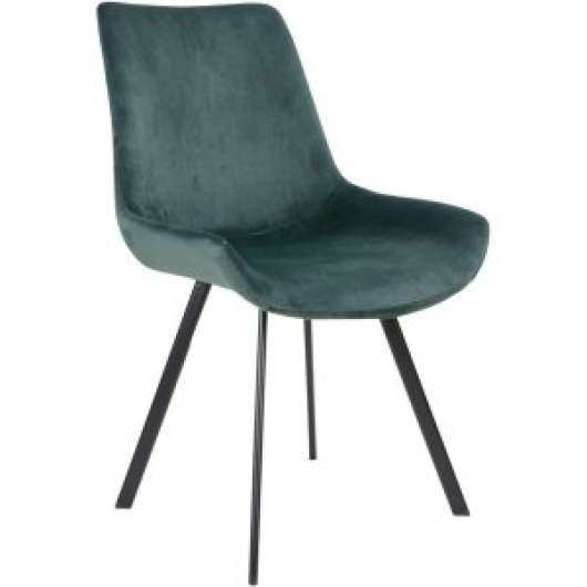 2 st Drammen Matstol - Grönt/svart - Klädda & stoppade stolar