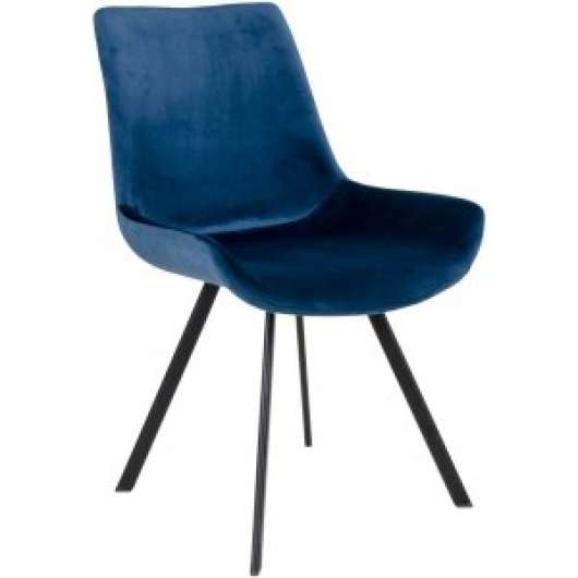2 st Drammen Matstol - Mörkblå/svart - Klädda & stoppade stolar
