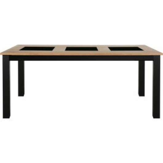 2 st Granit matbord 180 x 90 cm /ek - 180 cm långa bord