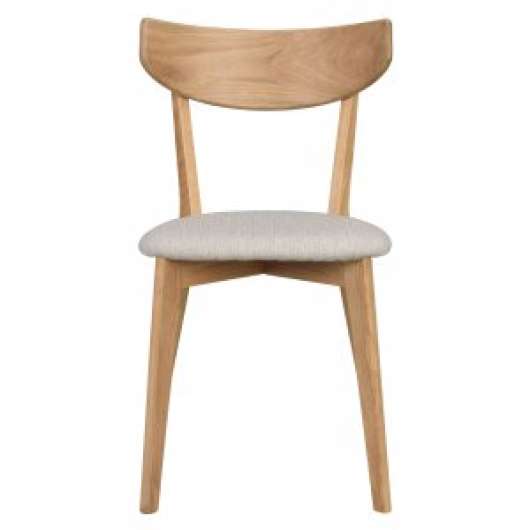2 st Hannah stol - Ek/beige - Klädda & stoppade stolar, Matstolar & Köksstolar, Stolar