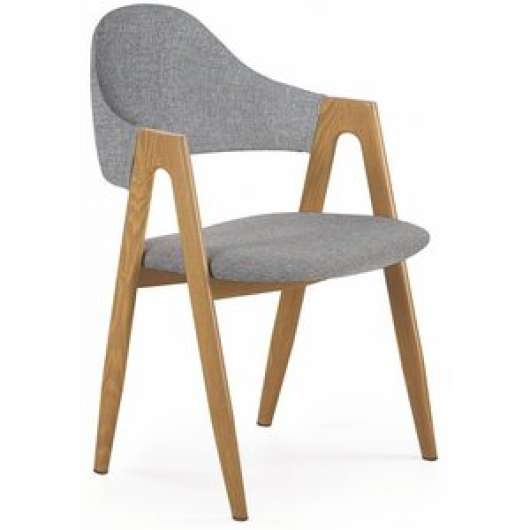 2 st Kamilla matstol - Grå + Fläckborttagare för möbler - Stolar med metallunderrede, Matstolar & Köksstolar, Stolar