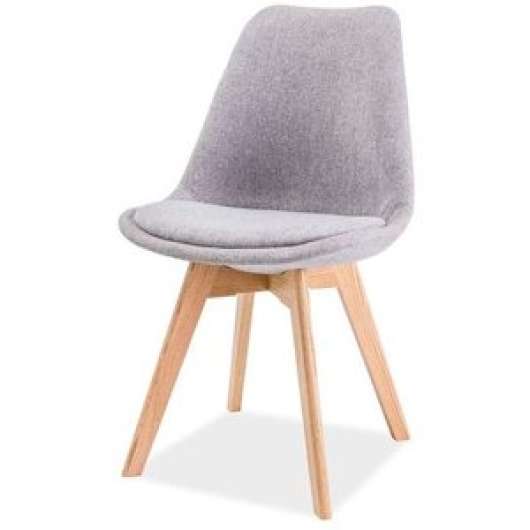2 st Katelynn matstol - Ljusgrå - Klädda & stoppade stolar