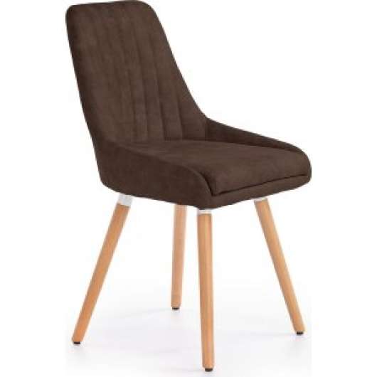2 st Kiara matstol - Brun - Klädda & stoppade stolar