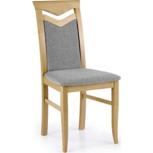 2 st Melanie matstol - Ek/grå - Klädda & stoppade stolar, Matstolar & Köksstolar, Stolar