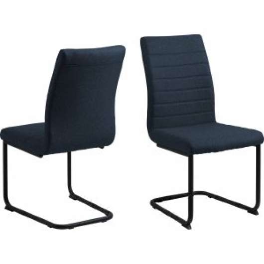 2 st Moon matstol /svart - Klädda & stoppade stolar