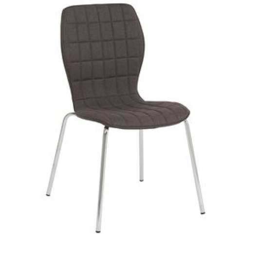 2 st Nina stol /krom - Klädda & stoppade stolar