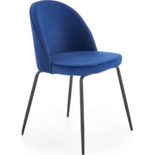 2 st Noble matstol - Mörkblå - Klädda & stoppade stolar, Matstolar & Köksstolar, Stolar