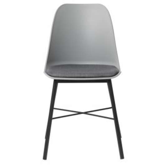 2 st Oman grå stol med sittdyna - Plaststolar, Matstolar & Köksstolar, Stolar