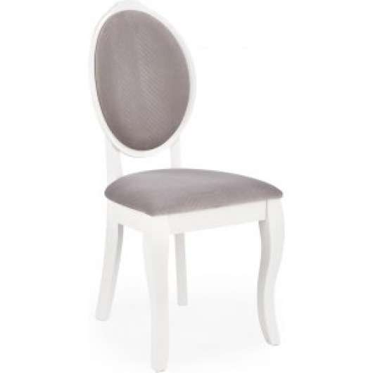 2 st Oxygen matstol - Vit/grå - Klädda & stoppade stolar, Matstolar & Köksstolar, Stolar