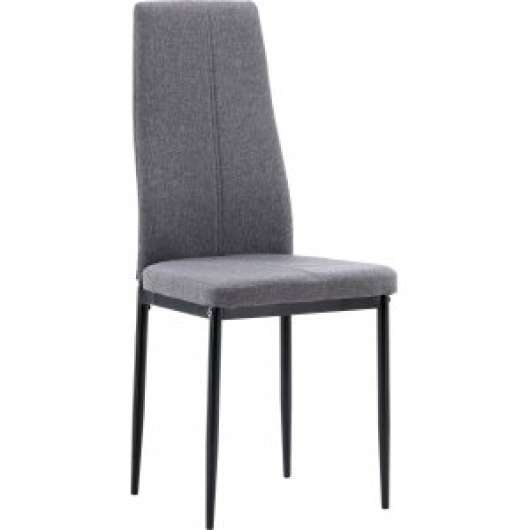 2 st Petra matstol /mörkgrå - Konstläderklädda stolar