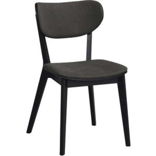 2 st Rowico Cato stol - Svart ek/grå - Klädda & stoppade stolar, Matstolar & Köksstolar, Stolar