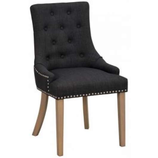 2 st Rowico Vicky stol - Svart/vintage + Fläckborttagare för möbler