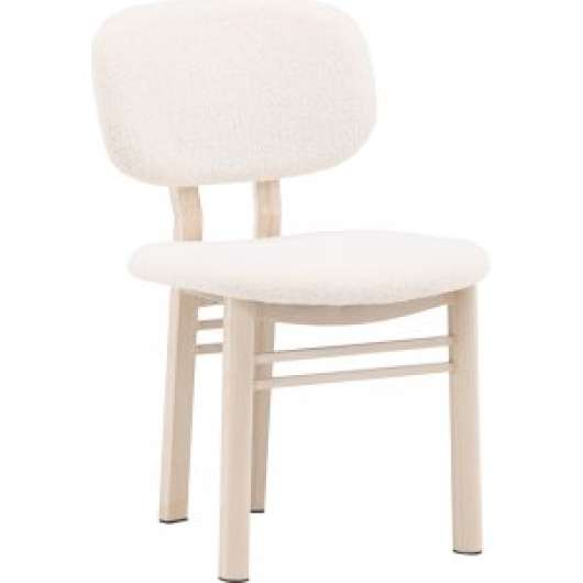 2 st Sia matstol - Beige/vit - Klädda & stoppade stolar