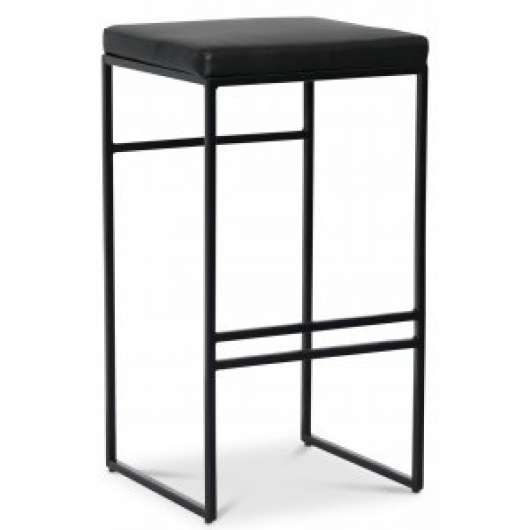 2 st Stage barstol - Svart PU / svart + Fläckborttagare för möbler
