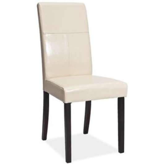 2 st Stol Bycast - venge/cremevit - Klädda & stoppade stolar