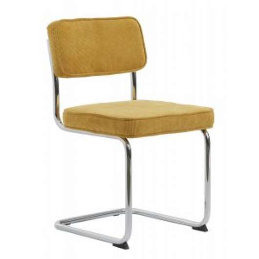 4 st Aero stol i gul manchester - Klädda & stoppade stolar
