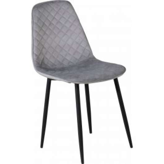 4 st Bridge Diamond matstol sammet - Klädda & stoppade stolar