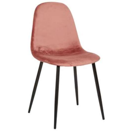 4 st Carisma stol - Rosa sammet - Klädda & stoppade stolar
