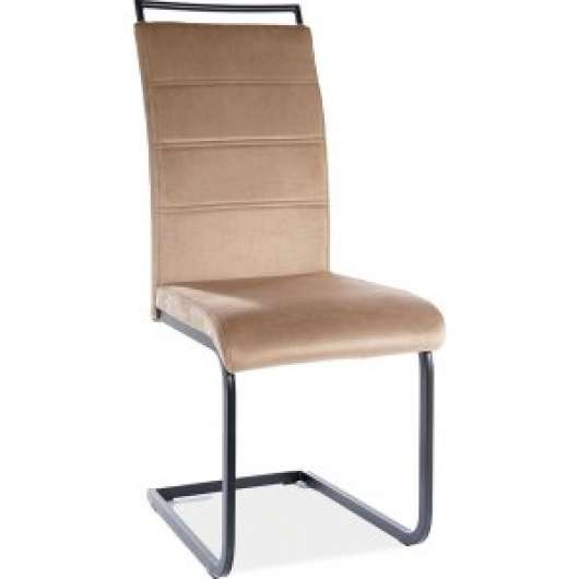 4 st Cottonwood matstol - Beige sammet - Klädda & stoppade stolar