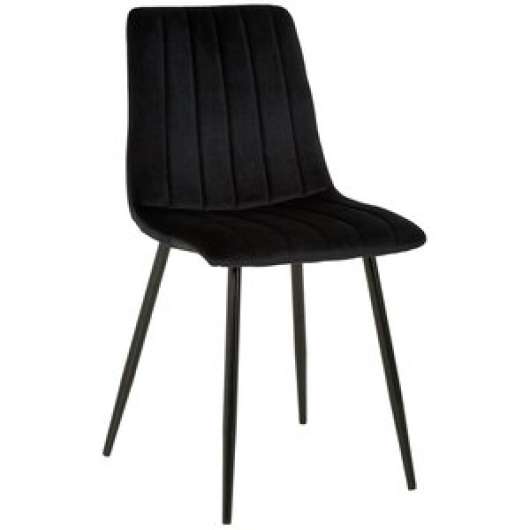 4 st Kayla stol sammet + Möbeltassar - Klädda & stoppade stolar
