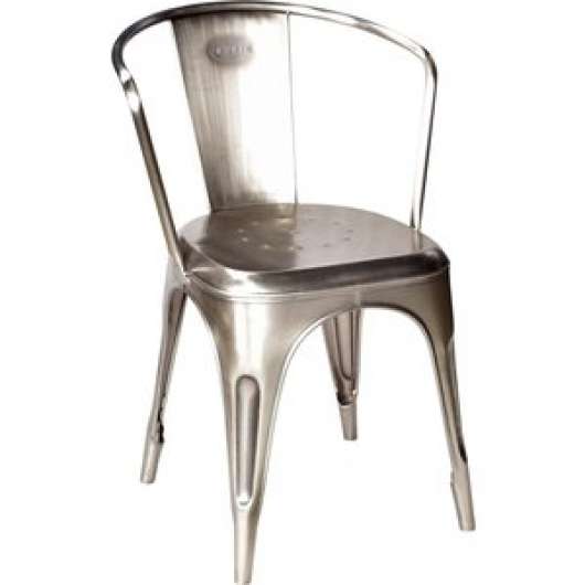 4 st Vetlanda stol - Blänkande metall