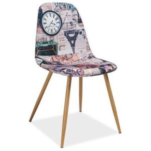 6 st Hemingway Paris matstol - Multifärgad - Klädda & stoppade stolar, Matstolar & Köksstolar, Stolar
