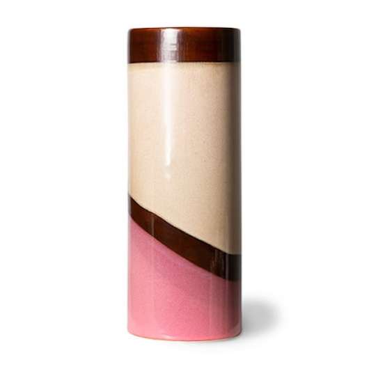 70s ceramics Vas L Ø9,5x25 cm Keramik Dunes