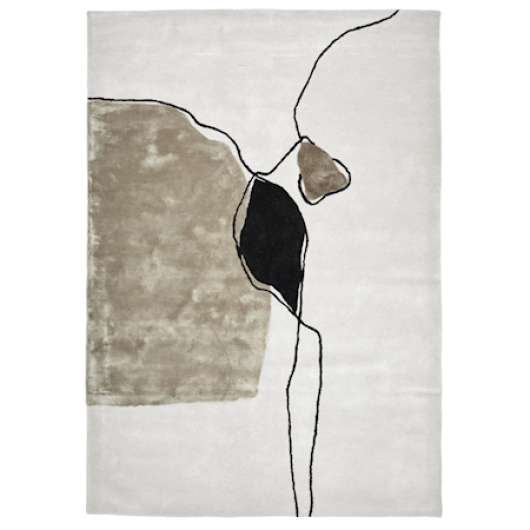 Abstract Ivory Matta 170x230 cm