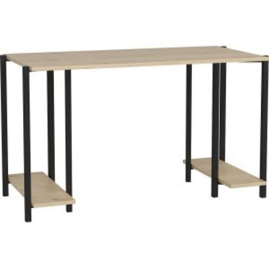 Academy skrivbord 125,2 x 60 cm - Svart/ek - Övriga kontorsbord & skrivbord, Skrivbord, Kontorsmöbler