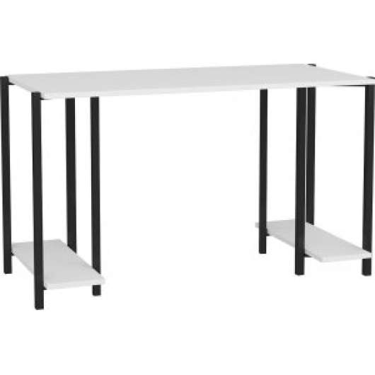 Academy skrivbord 125,2 x 60 cm - Svart/vit - Övriga kontorsbord & skrivbord, Skrivbord, Kontorsmöbler