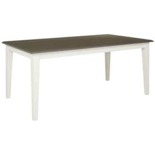 Alexandra matbord 180-230 cm - Vit/vintage - 180 cm långa bord, Matbord, Bord