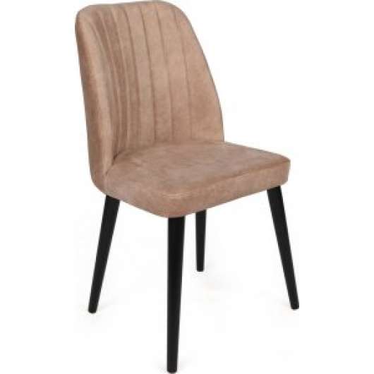 Alfred matstolsset - Beige/svart - Klädda & stoppade stolar