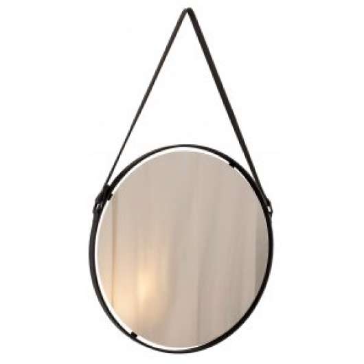 Alice spegel diameter 44 cm svart - Väggspeglar & hallspeglar, Speglar
