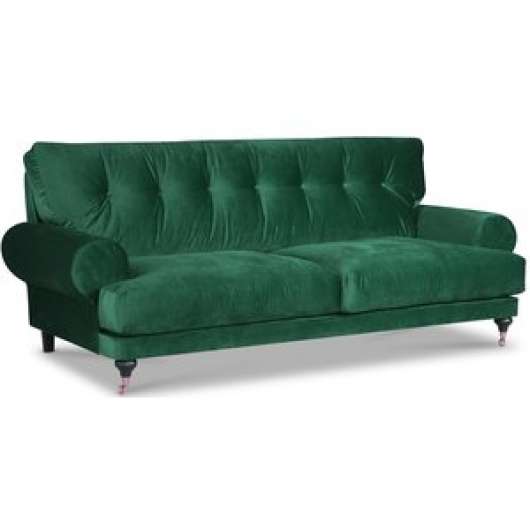 Andrew 3-sits soffa - Fresh 13 - Buteljgrön