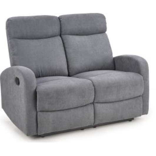 Anslo 2-sits reclinersoffa - Grå - 2-sits soffor, Soffor