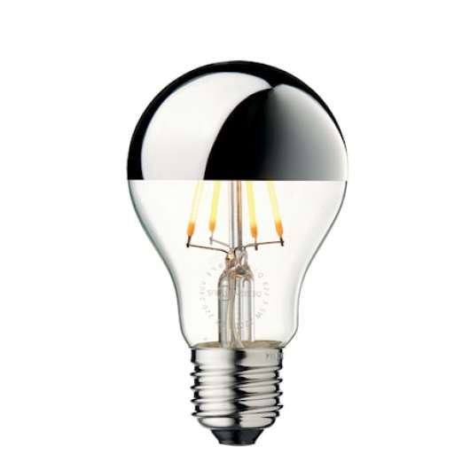 Arbitrary Glödlampa LED 3,5 W Ø60 Crown/Silver