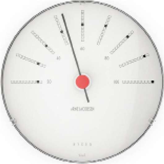 Arne Jacobsen - Bankers Hygrometer 12 cm Vit