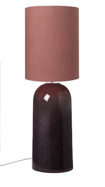 Asla Lampa med skärm 28x100 cm Röd/ Rosa