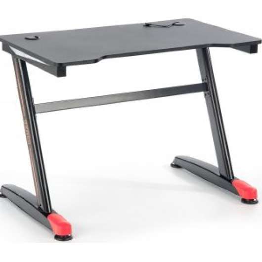 Astal skrivbord 100x60 cm - Svart/röd - Datorbord & Laptopbord, Skrivbord, Kontorsmöbler